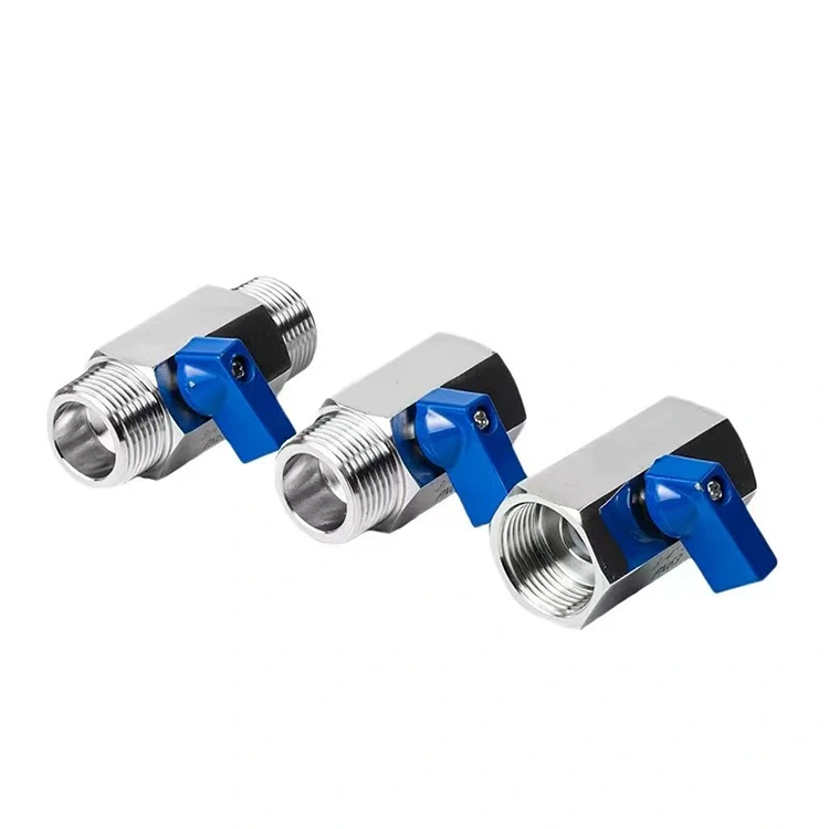 صمام كروي صغير خاص لأنظمة التدفئة والتهوية وتكييف الهواء والغاز