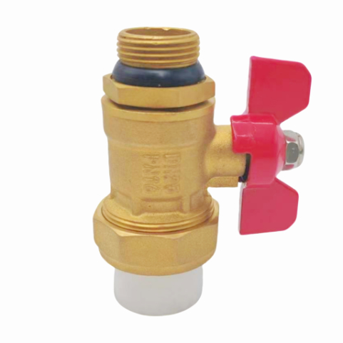 صمام كروي عمودي PPR25 بخيط ذكر